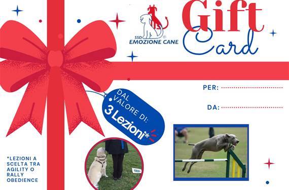 Sorprendi chi ami con la nostra Gift Card